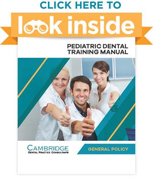 Pediatric Dental Office Manual General Policy