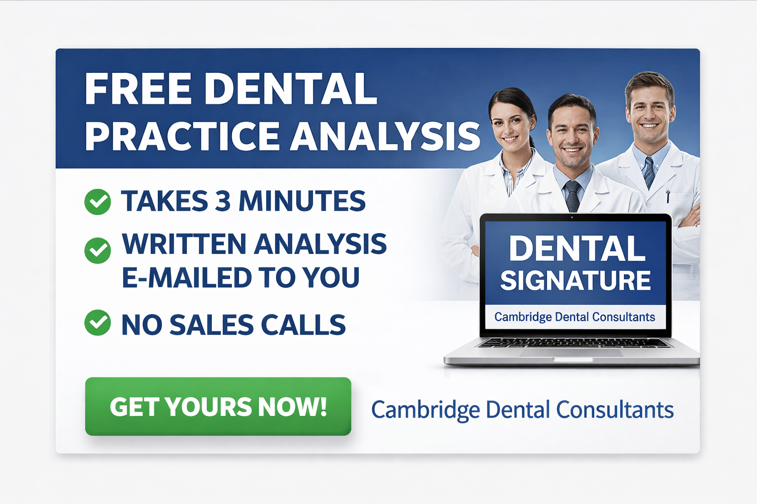 free dental practice analysis