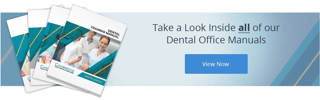 Dental Office Operations Manuals Package